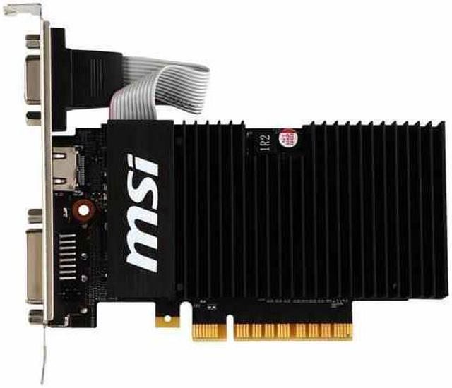 MSI NVIDIA GeForce GT 710 1GB GDDR5 VGA/DVI/HDMI Low Profile PCI