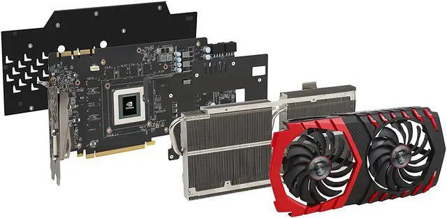 Alt view image 4 of 5 - MSI GAMING GeFroce GTX 1080 Ti 11GB GDRR5X DirectX 12 352-bit VR Ready Graphics Card (GTX 1080 TI GAMING X 11G)