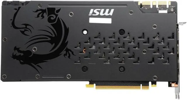 Alt view image 5 of 5 - MSI Gaming GeForce GTX 1080 8GB GDDR5X SLI DirectX 12 VR Ready Graphics Card (GTX 1080 GAMING X 8G)
