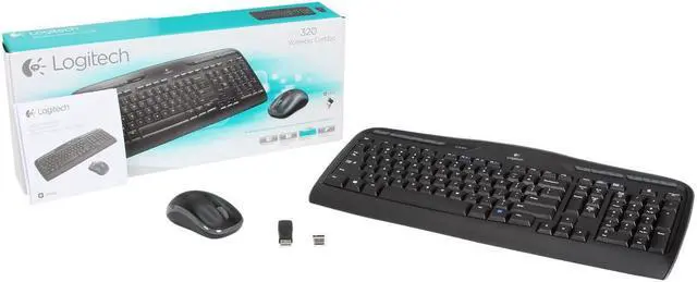 Alt view image 4 of 4 - Logitech 920-002836 MK320 Wireless Desktop Keyboard and Mouse Combo