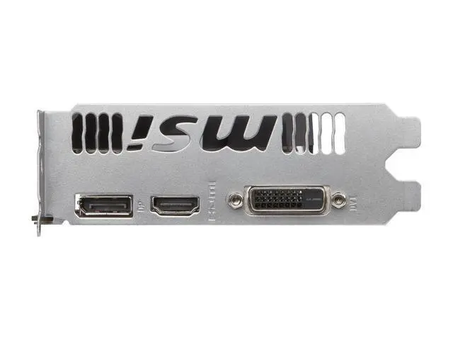 Alt view image 3 of 4 - MSI GeForce GTX 1050 DirectX 12 GTX 1050 2GT OC 2GB 128-Bit GDDR5 PCI Express 3.0 x16 HDCP Ready ATX Video Card