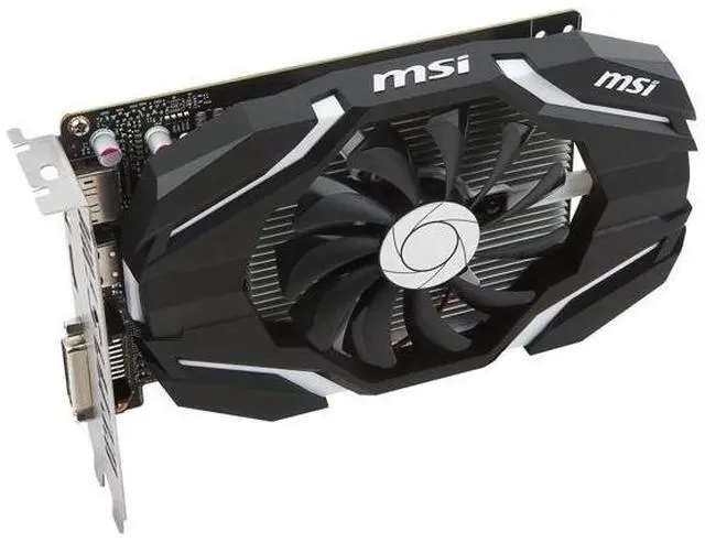 Alt view image 2 of 4 - MSI GeForce GTX 1050 DirectX 12 GTX 1050 2G OC 2GB 128-Bit GDDR5 PCI Express 3.0 x16 HDCP Ready ATX Video Card