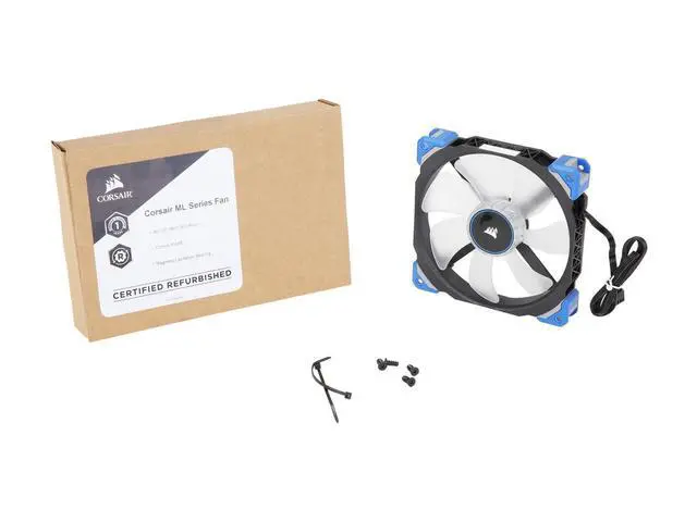 Alt view image 4 of 5 - Corsair CO-9050043-WW ML120 PRO LED 120mm Blue LED 120mm Premium Magnetic Levitation PWM Fan