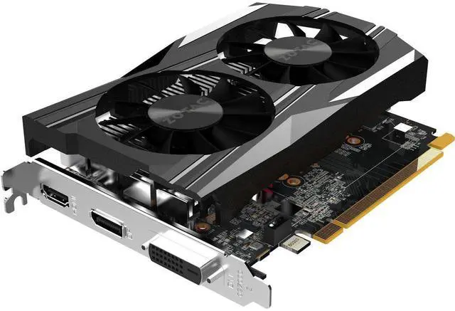 Main image of ZOTAC GeForce GTX 1050 Ti DirectX 12 ZT-P10510B-10L 4GB 128-Bit GDDR5 PCI Express 3.0 HDCP Ready Video Card