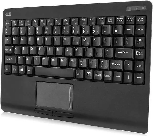 Main image of Adesso SlimTouch 4110 Wireless Mini Touchpad Keyboard WKB-4110UB