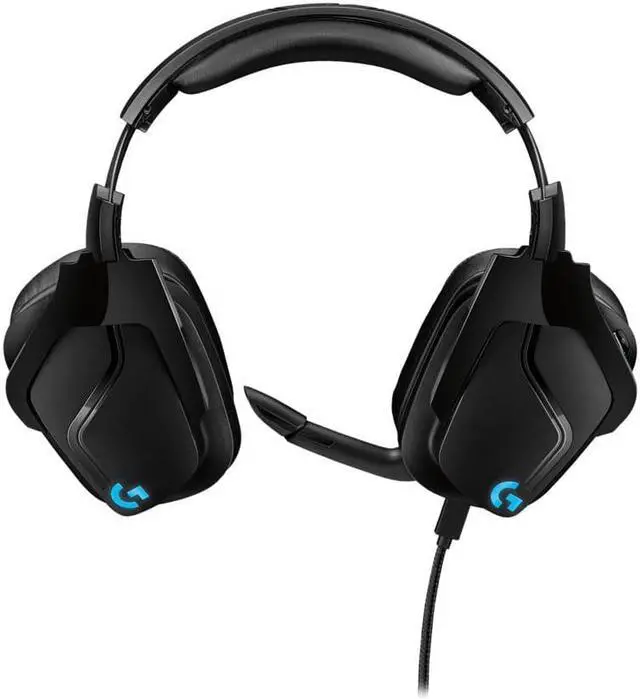 Alt view image 3 of 4 - Logitech G935 WIRELESS 3.5mm Connector Circumaural 7.1 Surround Sound LIGHTSYNC Gaming Headset