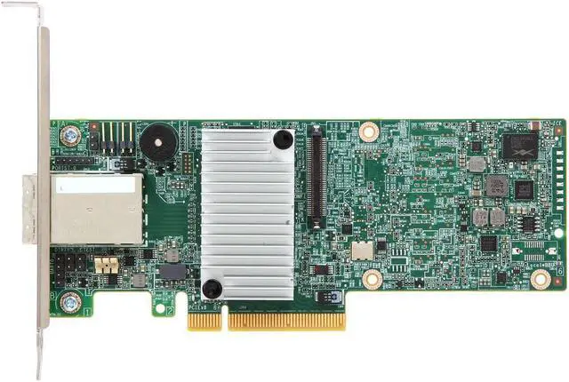 Alt view image 2 of 3 - LSI 9380 MegaRAID SAS 9380-8e (LSI00438) PCI-Express 3.0 x8 Low Profile SAS RAID Controller Card--Avago Technologies