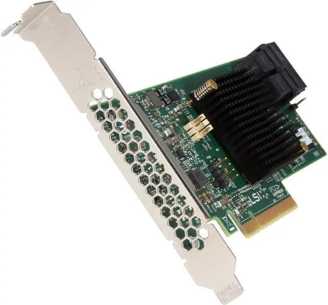 Main image of LSI 9341 MegaRAID SAS 9341-8i (LSI00407) PCI-Express 3.0 x8 Low Profile SATA / SAS High Performance Eight-Port 12Gb/s RAID Controller (Single Pack)--Avago Technologies