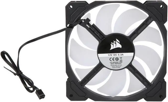 Alt view image 3 of 6 - Corsair AF Series AF140 LED (2018) CO-9050087-WW 140mm Blue LED Case Fan, Single Pack