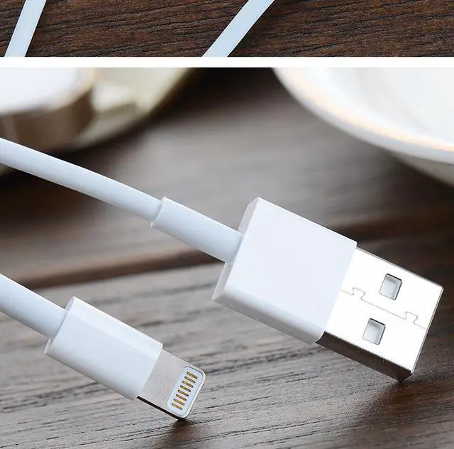 Alt view image 7 of 8 - Blaze Display 3 pieces white 8 Pin Sync Data Cable USB Charging and data sync cable data link for Apple iPhone 5 5S 5C