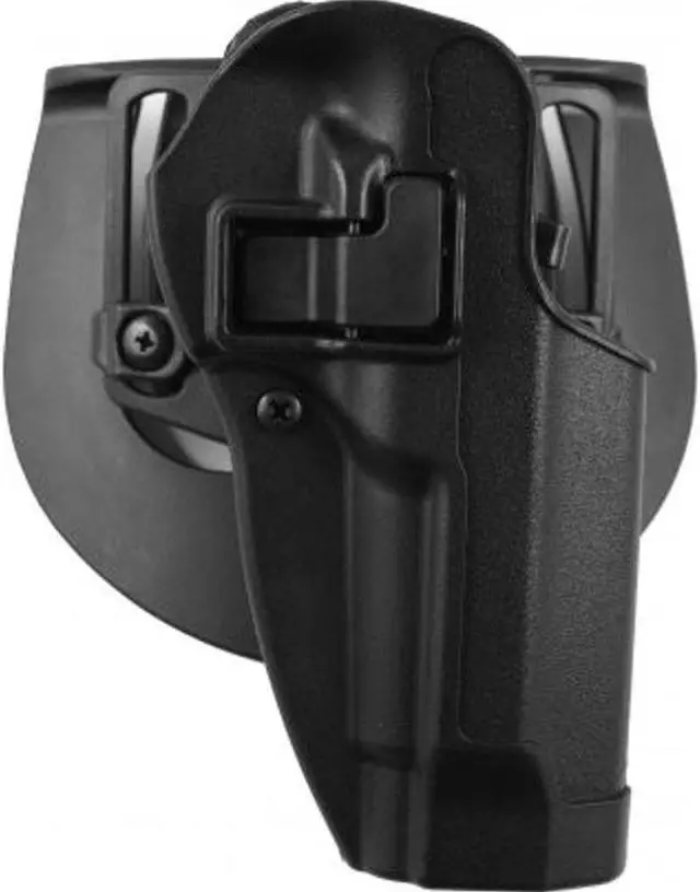 Alt view image 13 of 15 - BlackHawk 410503BK-R CQC Serpa Holster Black R/H Colt Government 1911 & Variants