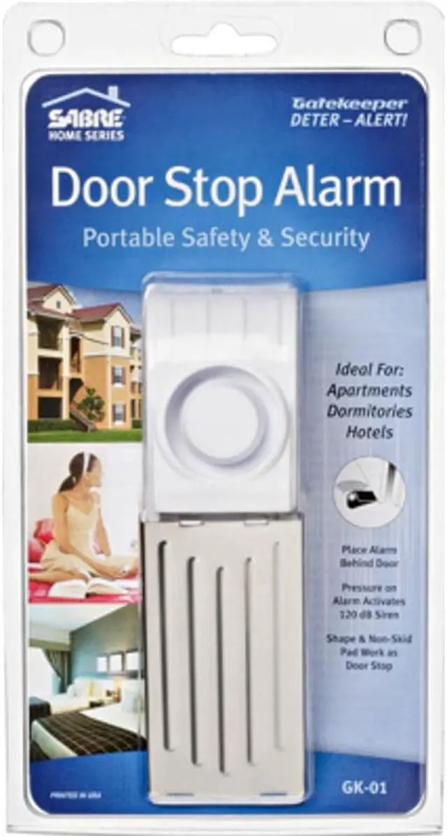 Alt view image 5 of 6 - Sabre Door Stop Alarm, White HS-DSA