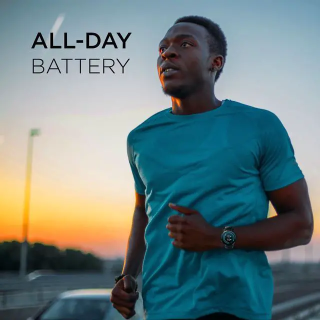 Alt view image 6 of 9 - Motorola Moto 360 3rd Gen Smartwatch - Phantom Black Stainless Steel Case With 20mm Band, All-day Battery, WearOs, & DLC coating for increased scratch-protection