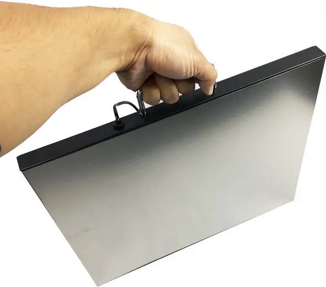 Alt view image 6 of 6 - New 400lb Digital Shipping Scale 16.75" x 13.75" Platform Floor Bench