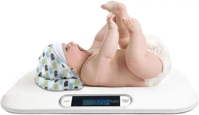 Main image of Digital Portable Baby Scale 44 lb x 0.22lb weight weigh Pediatric Infant Toddler