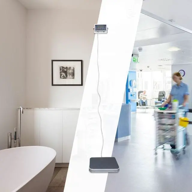 Alt view image 7 of 7 - ANGEL USA Medical High Precision Physician Digital Scale, Body Weight Doctor Weighing Balance Health Fitness