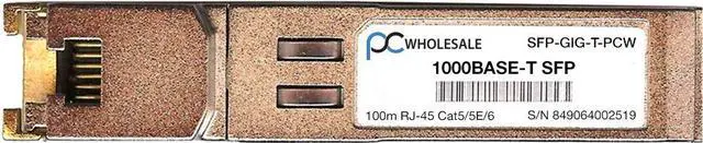 Main image of Alcatel-Lucent Compatible SFP-GIG-T - 1000BASE-T SFP Transceiver - OEM