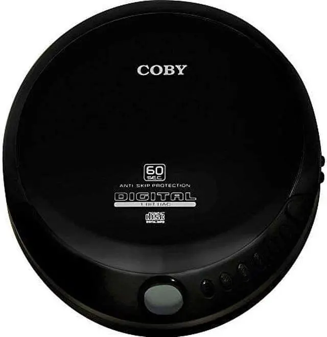 Alt view image 3 of 6 - Coby Portable Compact CD Player