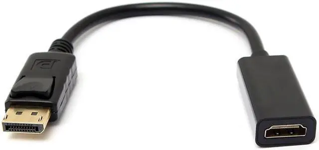 Alt view image 3 of 7 - New DP Displayport Male to HDMI Female Cable Converter Adapter 1080P for PC HP/DELL