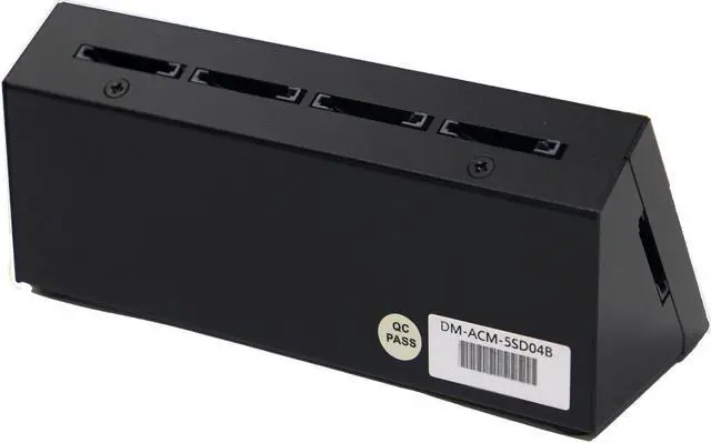 Alt view image 7 of 8 - Acumen Disc SD Trident - 1 to 4 Secure Digital / MicroSD / TF Compact Duplicator - Autostart Cloner Copier (35MB per Second)