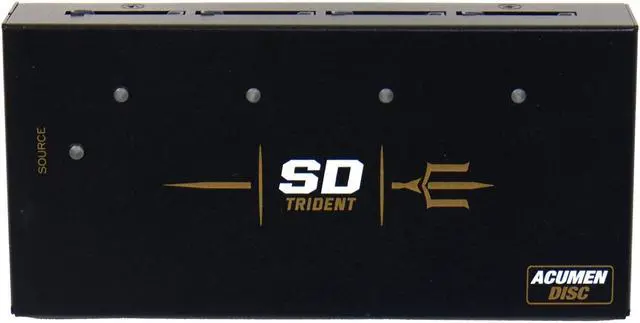 Alt view image 6 of 8 - Acumen Disc SD Trident - 1 to 4 Secure Digital / MicroSD / TF Compact Duplicator - Autostart Cloner Copier (35MB per Second)