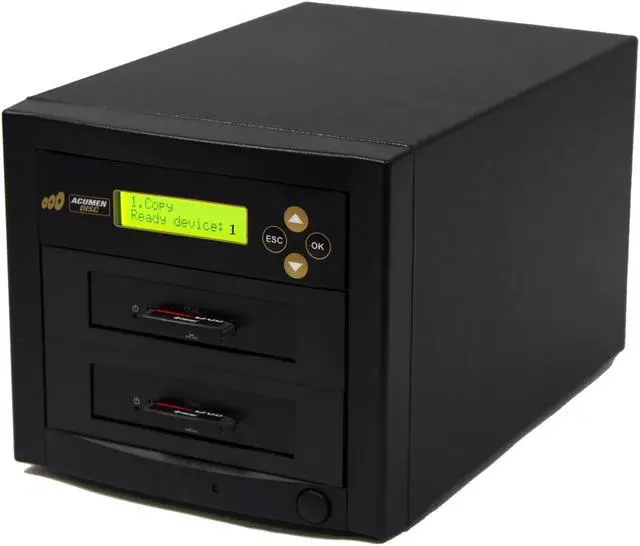 Main image of Acumen Disc 1 to 1 CFAST Duplicator - 9GB/Min - CompactFAST Flash Drive Storage Card Standalone Copier with DoD compliant Sanitizer/Eraser - Copy Speed up to 150MB/Sec (AD01-CFAST150)