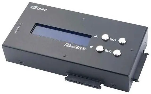 Main image of EZ Dupe HDmini 1 to 3 Hard Drive Duplicator - 2.5" & 3.5" SATA HDD / SSD Card Mini Compact Copier Cloner 18GB/Min (up to 300MB/Sec) and Data Eraser (DM-HS2-4H3B)