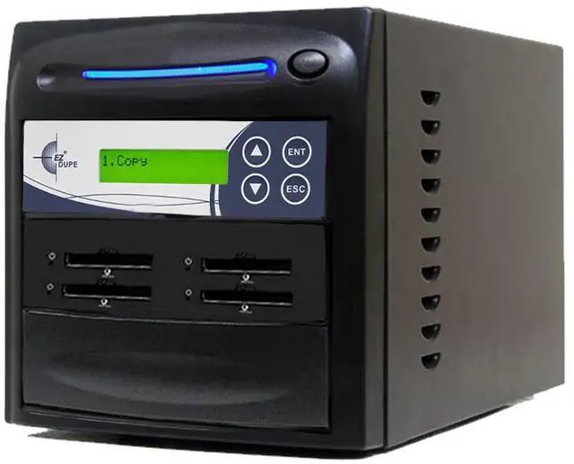 Main image of EZ Dupe 1 to 3 CFast Duplicator - 9GB/Min - Standalone CompastFAST Storage Card Cloner & DoD Compliant Eraser/Sanitizer at copy speed up to 150MB/Sec (CFAST03TB150)