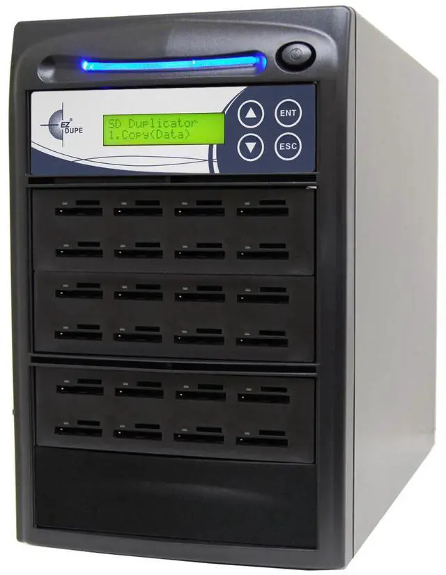Main image of EZ Dupe Pantera 1 to 23 SD 3.0 / MicroSD / TF Duplicator & DoD Compliant Eraser 100MB/sec SDC23-SSPX100 | Standalone Secure Digital SDHC SDXC Micro Flash Drive Memory Card Cloner (6GB/Min)