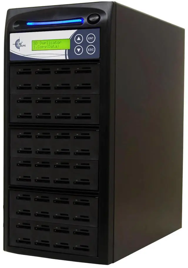 Main image of EZ Dupe Pantera 1 to 47 SD 3.0 / MicroSD / TF Duplicator & DoD Compliant Eraser 100MB/sec SDC47-SSPX100 | Standalone Secure Digital SDHC SDXC Micro Flash Drive Memory Card Cloner (6GB/Min)