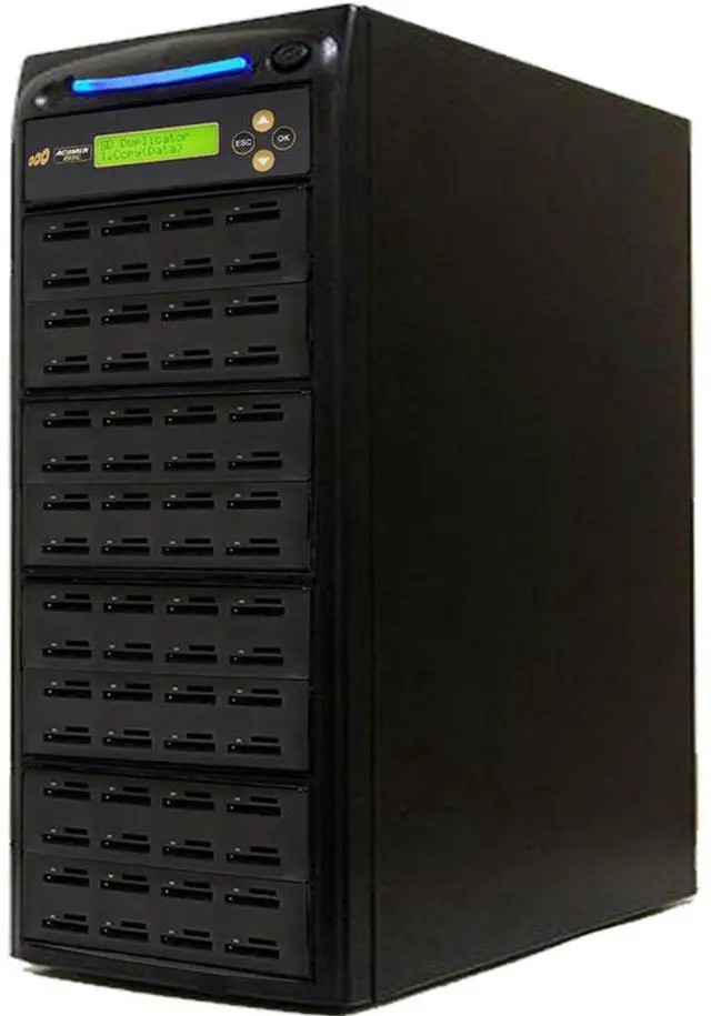 Main image of EZ Dupe Pantera 1 to 63 SD 3.0 / MicroSD / TF Duplicator & DoD Compliant Eraser 100MB/sec SDC63-SSPX100 | Standalone Secure Digital SDHC SDXC Micro Flash Drive Memory Card Cloner (6GB/Min)