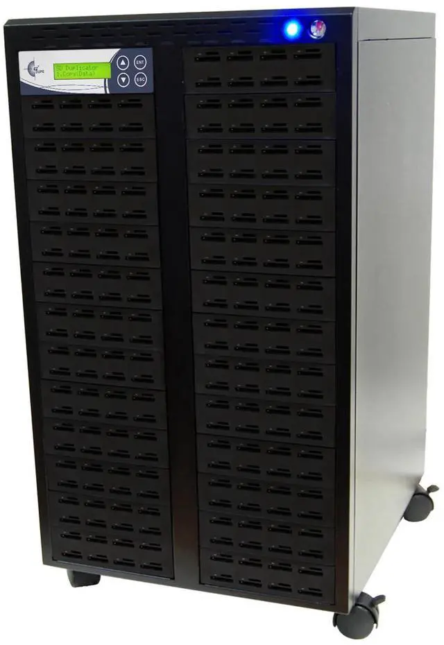 Alt view image 2 of 3 - EZ Dupe Pantera 1 to 199 SD 3.0 / MicroSD / TF Duplicator & DoD Compliant Eraser 100MB/sec SDC199-SSPX100 | Standalone Secure Digital SDHC SDXC Micro Flash Drive Memory Card Cloner (6GB/Min)