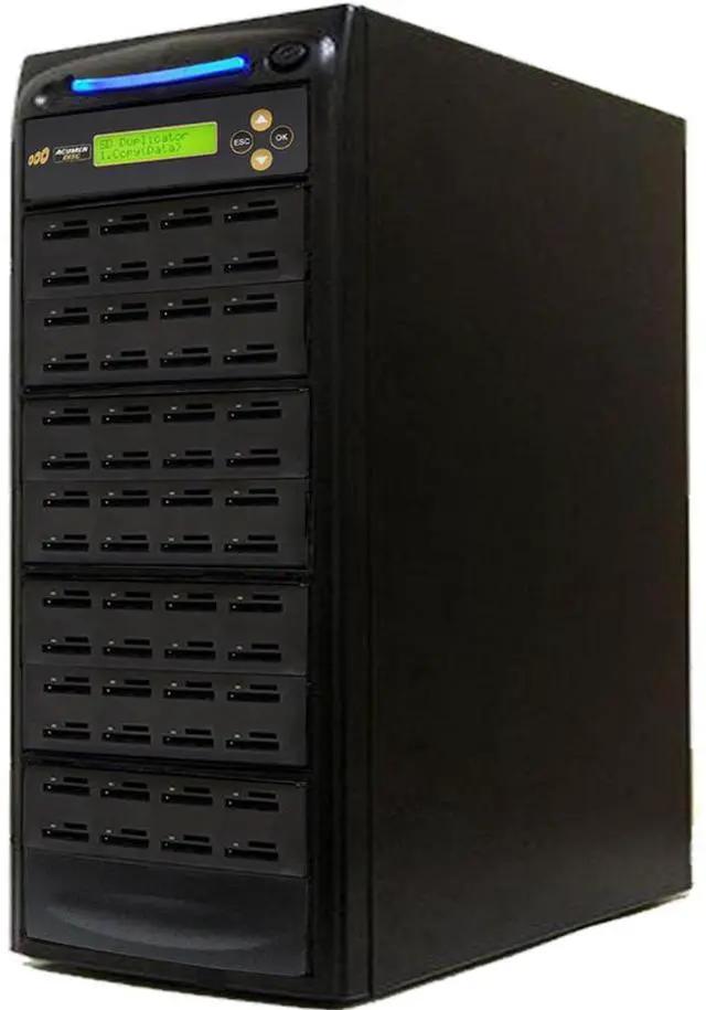 Main image of Acumen Disc 1:55 SD 3.0 Elite Duplicator & DOD Eraser - 6GB/Min AD55-SDC100 | Standalone Secure Digital & MicroSD TF SDHC SDXC Micro Flash Drive Memory Card Cloner - Sanitizer & Copy at 100MB/Sec