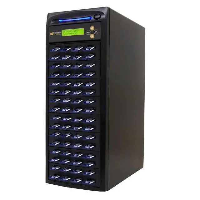Alt view image 2 of 3 - Acumen Disc 1:63 SD 3.0 Elite Duplicator & DOD Eraser - 6GB/Min AD63-SDC100 | Standalone Secure Digital & MicroSD TF SDHC SDXC Micro Flash Drive Memory Card Cloner - Sanitizer & Copy at 100MB/Sec