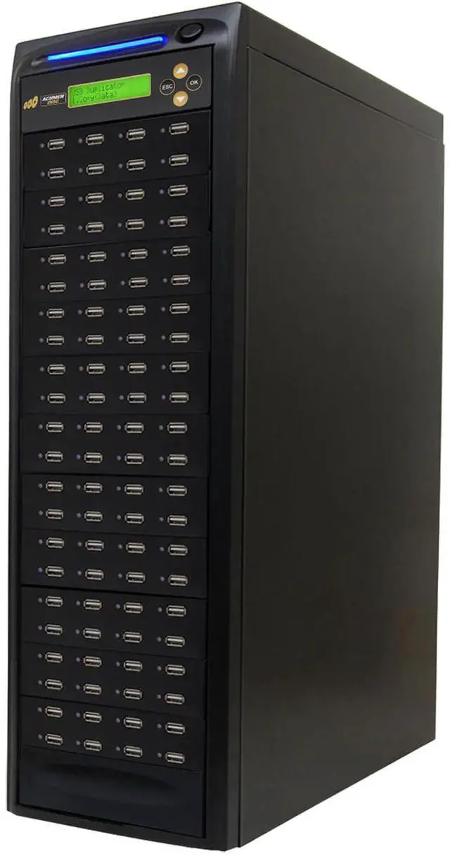 Main image of Acumen Disc 1 to 87 USB 3.0 Duplicator & DOD Eraser - 6GB/Min AD87-USB100 | Standalone Type-A Flash Media Copier & Sanitizer - Clone Copy Erase 2.0/3.0/3.1 Key Dongle/Thumb Drive Memory at 100MB/sec
