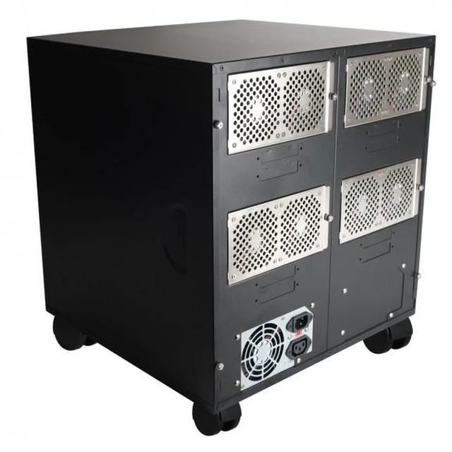 Alt view image 2 of 2 - EZ DUPE 1 to 135 USB 3.0/3.1 Duplicator & DOD Eraser - 6GB/Min U135-SSPX100 | Standalone Copier & Sanitizer - Multiple Type-A USB Flash Media Thumb Drive -Storage Cloner at Copy Speed up to 100MB/Sec