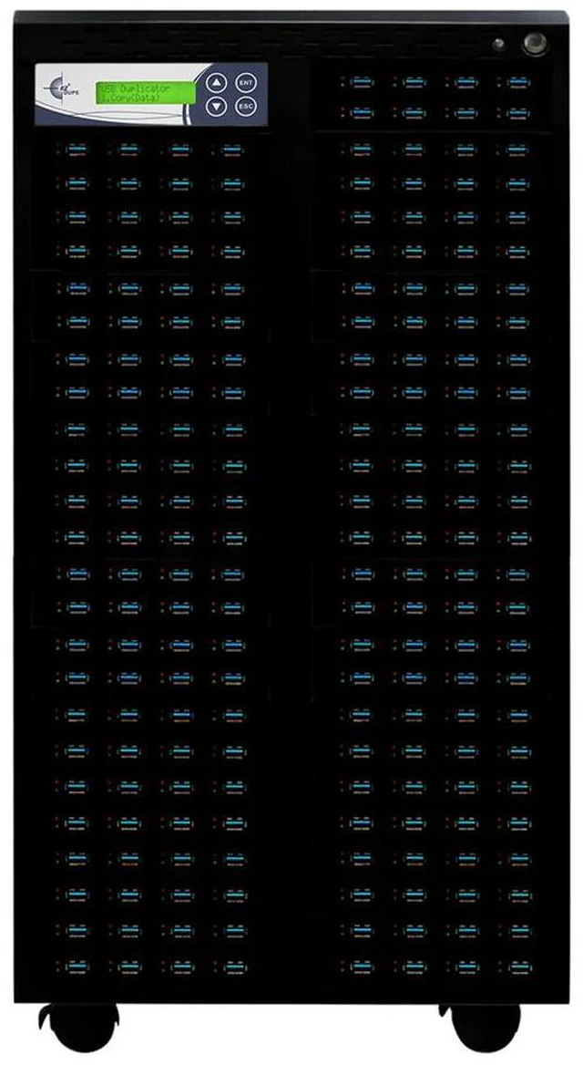 Alt view image 2 of 3 - EZ DUPE 1 to 199 USB 3.0/3.1 Duplicator & DOD Eraser - 6GB/Min U199-SSPX100 | Standalone Copier & Sanitizer - Multiple Type-A USB Flash Media Thumb Drive -Storage Cloner at Copy Speed up to 100MB/Sec