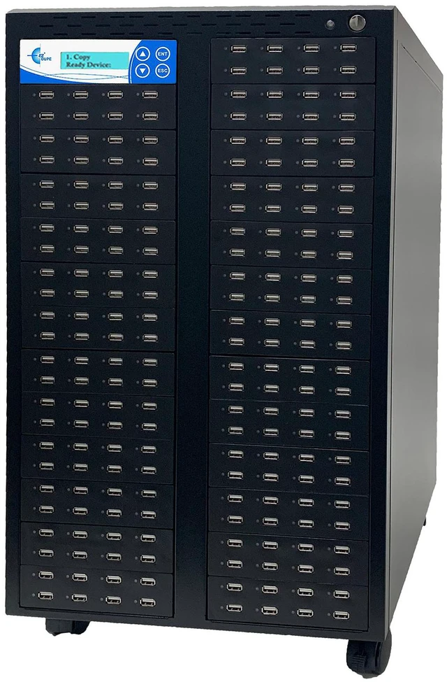 Main image of EZ DUPE 1 to 199 USB 3.0/3.1 Duplicator & DOD Eraser - 6GB/Min U199-SSPX100 | Standalone Copier & Sanitizer - Multiple Type-A USB Flash Media Thumb Drive -Storage Cloner at Copy Speed up to 100MB/Sec