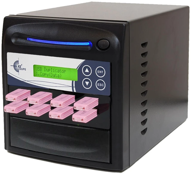 Alt view image 2 of 5 - EZ DUPE 1 to 7 USB Pantera 3.0 Duplicator & DOD Eraser - 9GB/Min U07-SSPX150 | Standalone Copier & Sanitizer - Multiple Type-A USB Flash Media Thumb Drive -Storage Cloner at Copy Speed up to 150MB/Sec