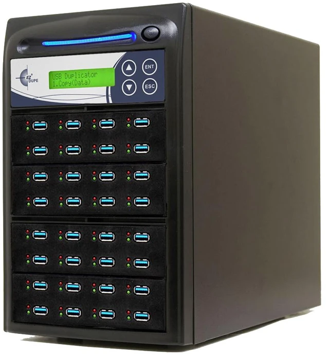 Main image of EZ DUPE 1 to 31 USB Pantera 3.0 Duplicator & DOD Eraser - 9GB/Min U31-SSPX150 | Standalone Copier & Sanitize - Multiple Type-A USB Flash Media Thumb Drive -Storage Cloner at Copy Speed up to 150MB/sec