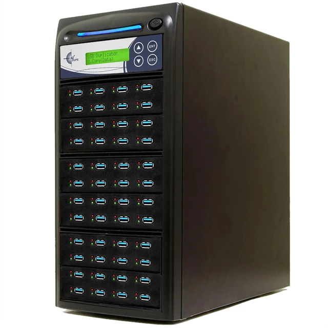 Main image of EZ DUPE 1 to 47 USB Pantera 3.0 Duplicator & DOD Eraser - 9GB/Min U47-SSPX150 | Standalone Copier & Sanitize - Multiple Type-A USB Flash Media Thumb Drive -Storage Cloner at Copy Speed up to 150MB/sec