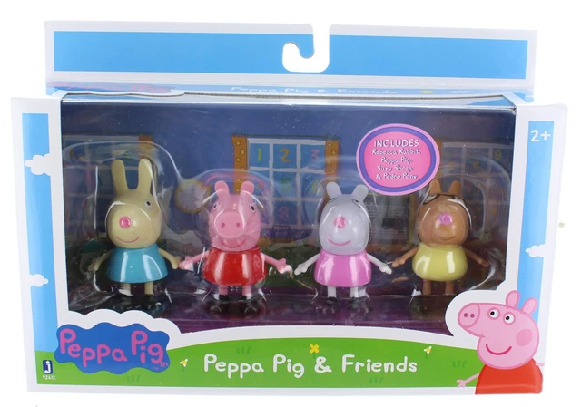 Alt view image 4 of 6 - Peppa Pig 3 Inch Figure 4 Pack - Friends