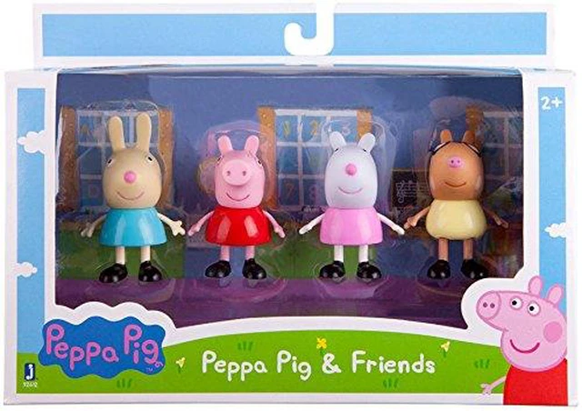 Alt view image 6 of 6 - Peppa Pig 3 Inch Figure 4 Pack - Friends