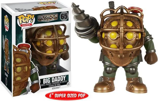 Alt view image 2 of 3 - Funko Pop! Games: Bioshock - Big Daddy (6 Inch)