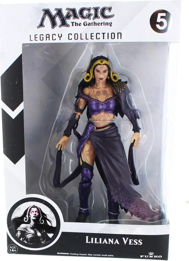 Alt view image 4 of 9 - Funko Magic The Gathering Legacy Collection Liliana Vess Action Figure