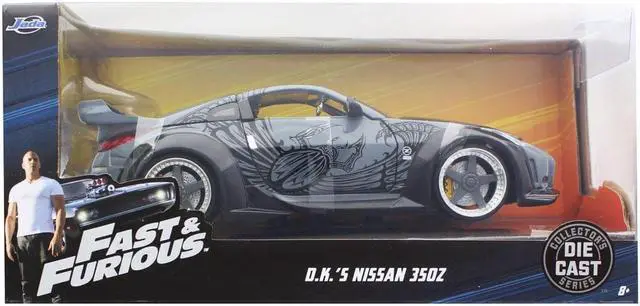 Alt view image 2 of 2 - D.k.s Nissan 350z Fast And Furious 1:24 Scale Diecast Car