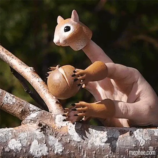 Alt view image 3 of 3 - Archie McPhee Handi Squirrel