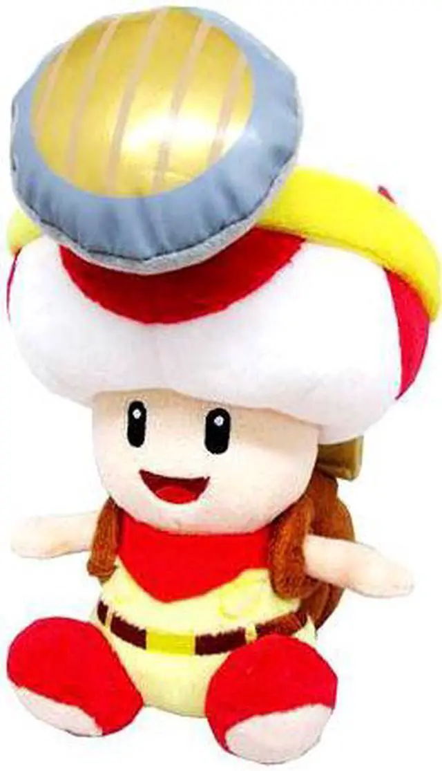 Alt view image 2 of 7 - Plush - Nintendo - Super Mario Captain Toad Sitting 7" Soft Doll 1408