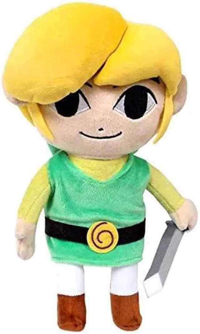 Alt view image 5 of 5 - Legend of Zelda Wind Waker Link 12-Inch Plush