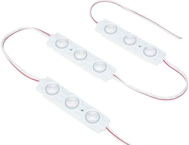 Alt view image 4 of 7 - Single Color LED Modules - Linear Module w/ 3 SMD LEDs - 185 Lumens/Module - Cool White - 100 Pack